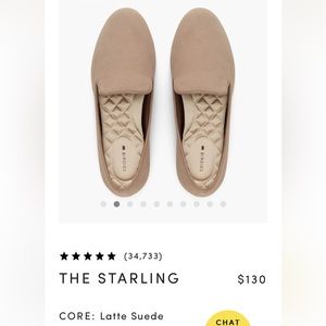 Birdies The Starling in Latte Suede Size 9 like new